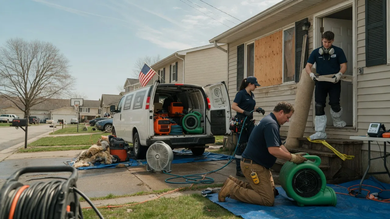 Water Damage Restoration in Bison, SD near me